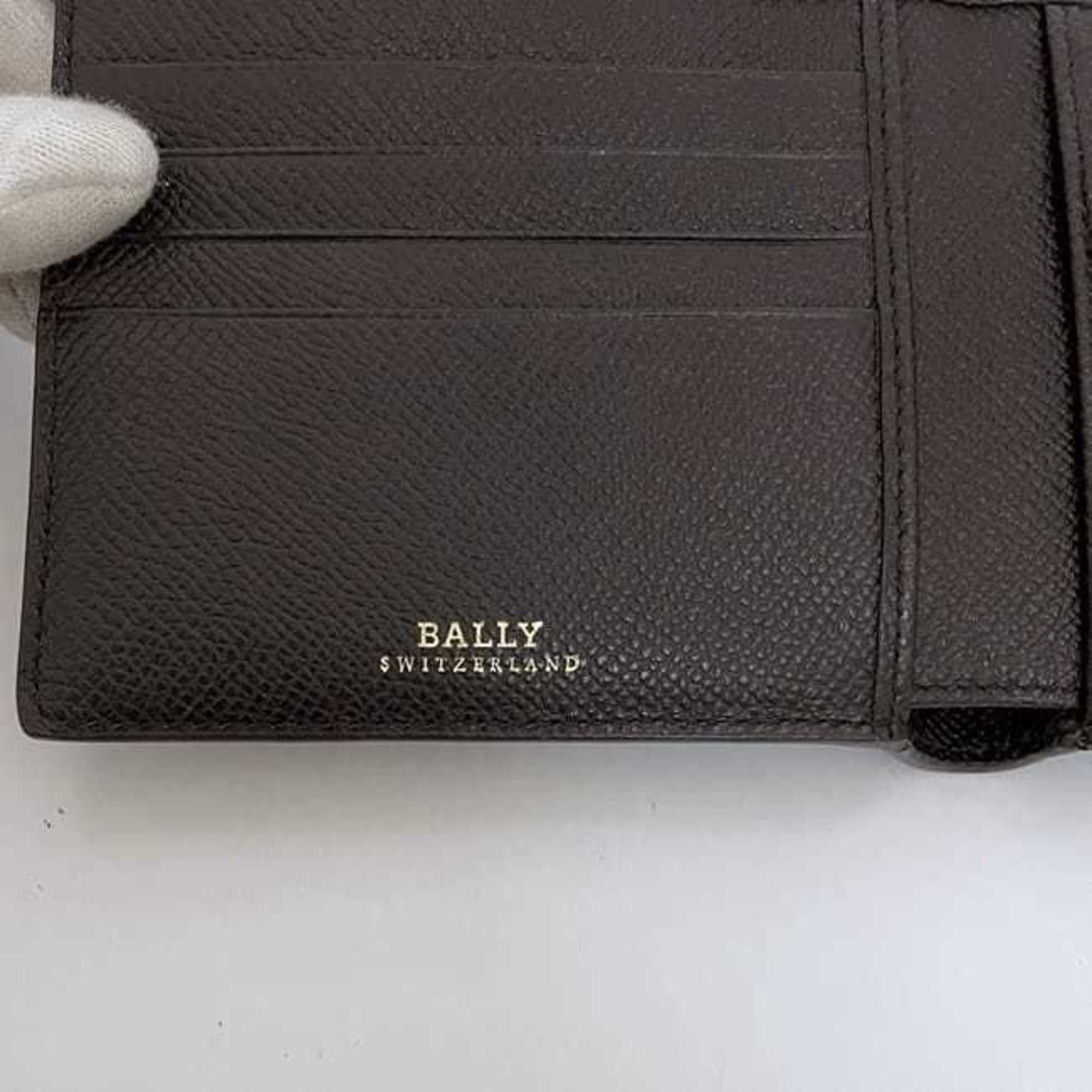 Bally Bally Bi-fold Wallet ec-22731 Brown 6172021001 Unused Leather BALLY Grain Folding Compact Size ONE SIZE - 6 Thumbnail
