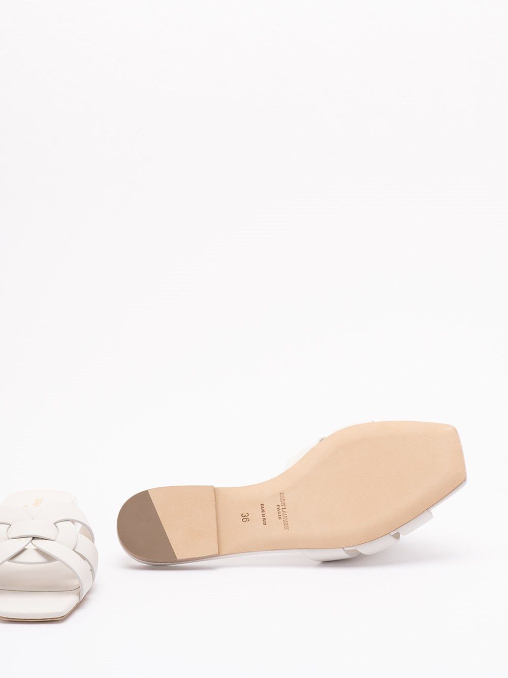 Saint Laurent Paris `Tribute` Mules Size US 10 / IT 40 - 4 Thumbnail