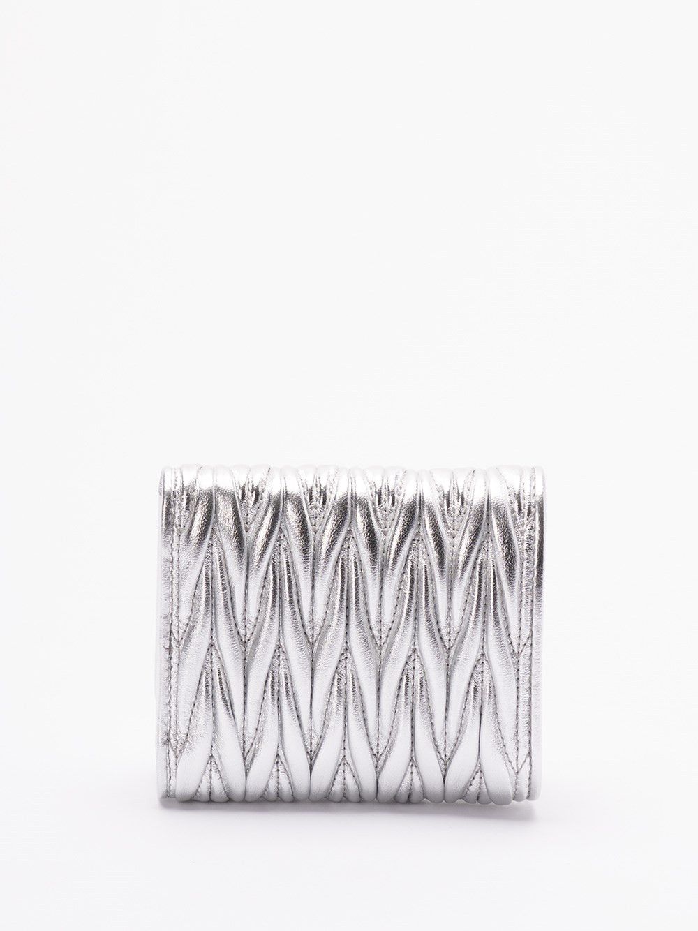 Miu Miu Small Matelassé Nappa Leather Wallet Size ONE SIZE - 2 Thumbnail