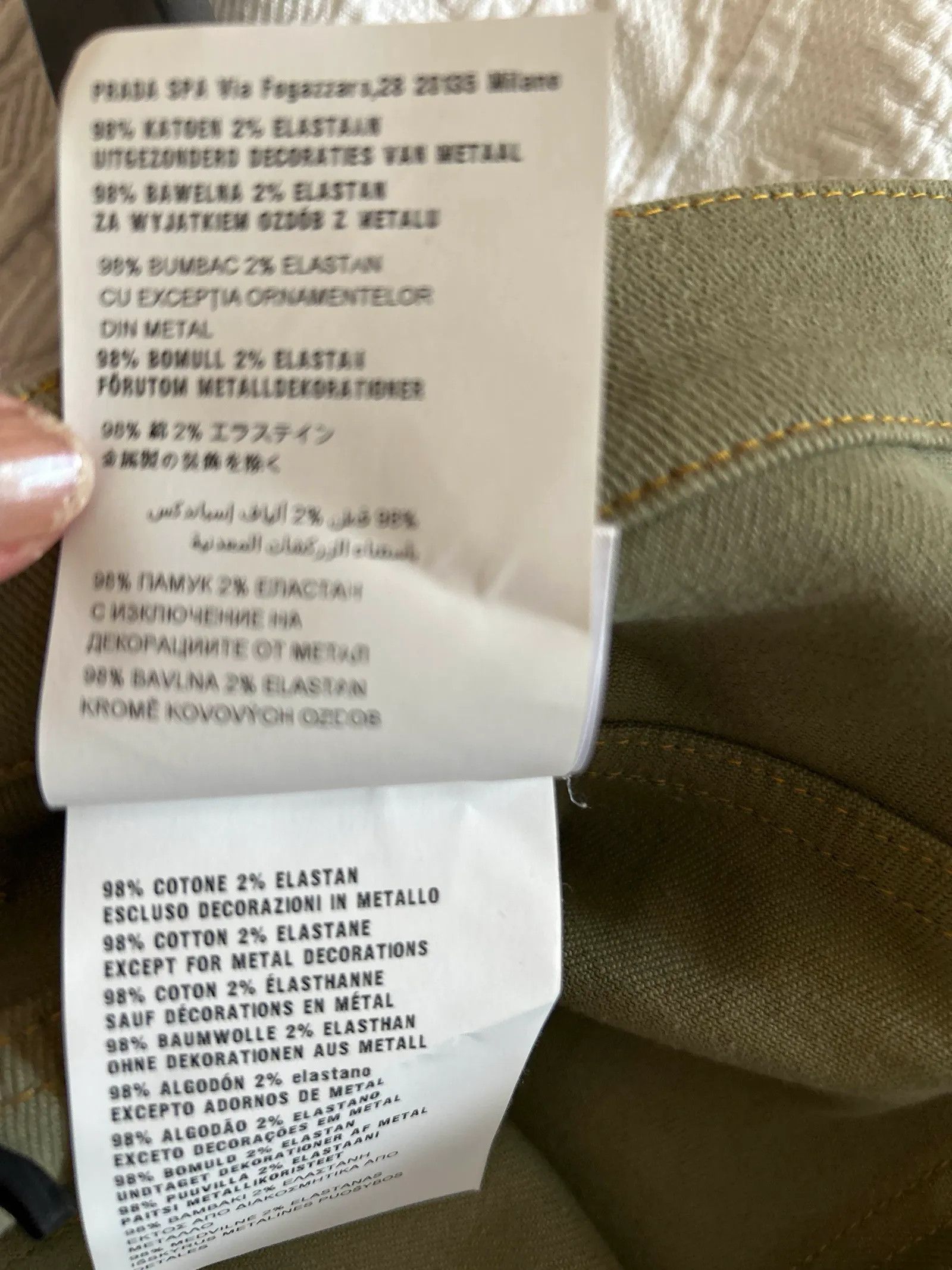 Miu Miu Miu Miu Pants Size 30" / US 8 / IT 44 - 3 Thumbnail