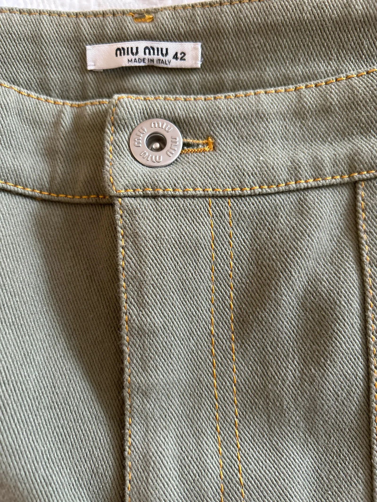 Miu Miu Miu Miu Pants Size 30" / US 8 / IT 44 - 2 Thumbnail