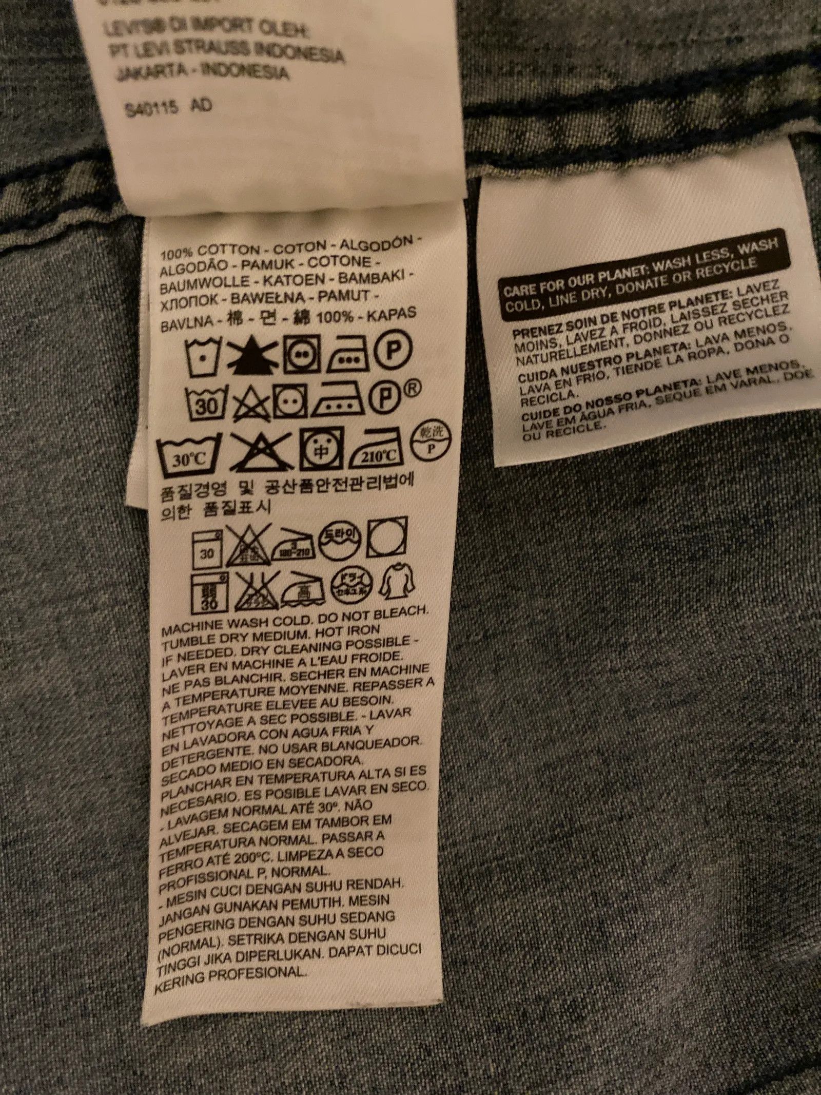Levi's Levi's Shirt Size XS / US 0-2 / IT 36-38 - 3 Thumbnail