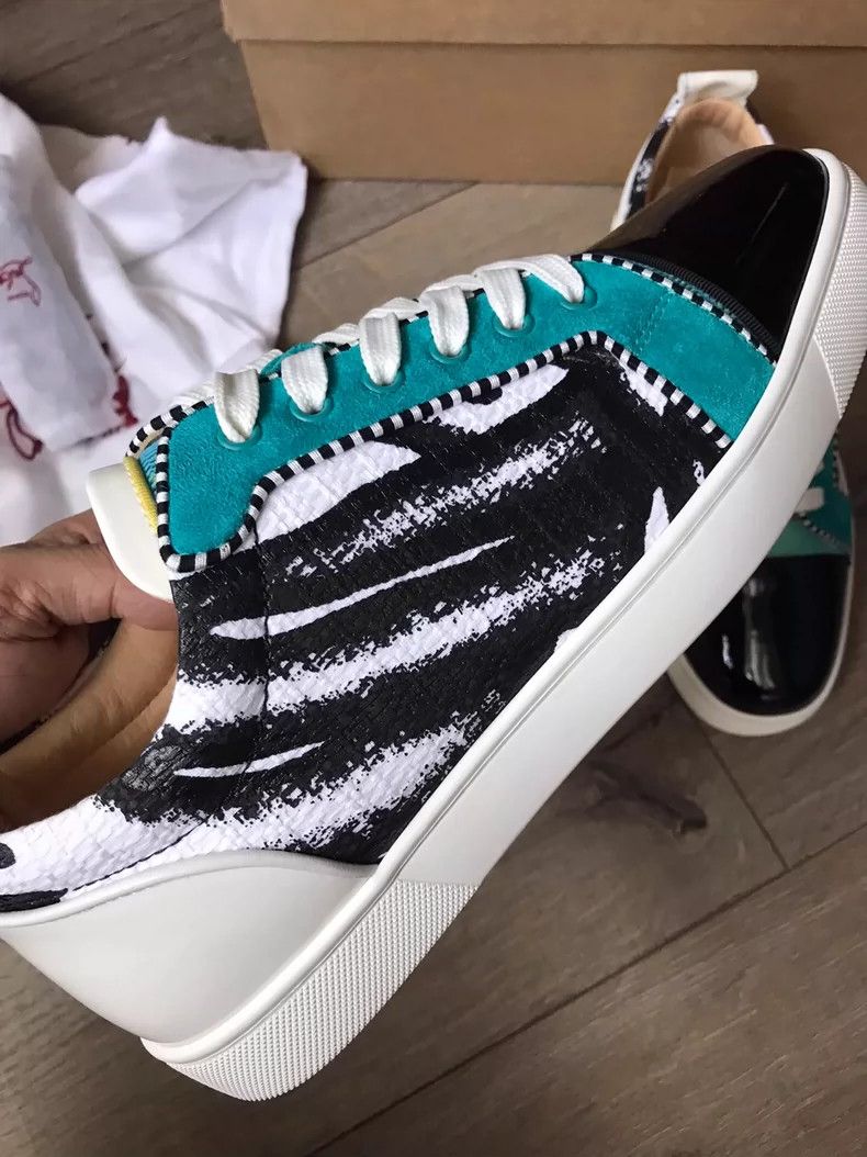 Christian Louboutin Christian Louboutin Casual Sneakers with Unique Colors Size US 10 / EU 43 - 4 Thumbnail