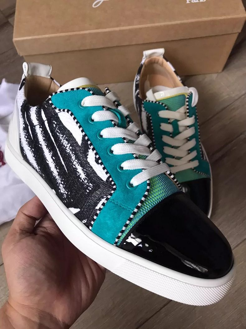 Christian Louboutin Christian Louboutin Casual Sneakers with Unique Colors Size US 10 / EU 43 - 2 Thumbnail