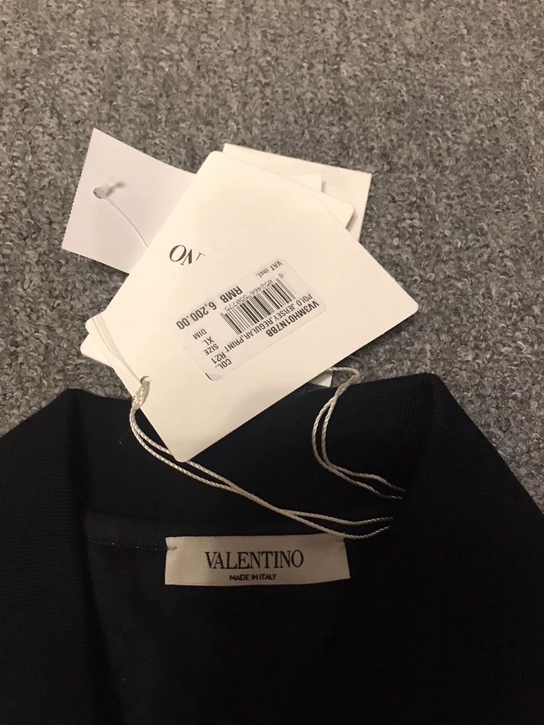 Valentino Valentino Short Sleeve Cotton Polo Shirt Size US XL / EU 56 / 4 - 5 Thumbnail