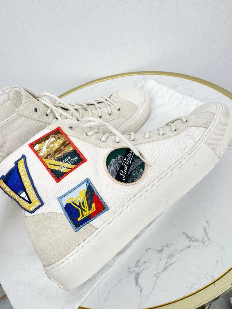 Louis Vuitton Louis Vuitton High-Top Shoes for Men Size US 7.5 / EU 40-41 - 3 Thumbnail