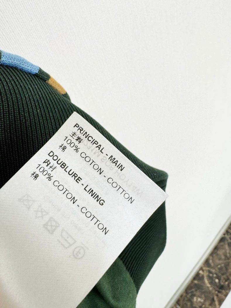 Louis Vuitton Louis Vuitton Green Patterned Zip-Up Jacket Size US L / EU 52-54 / 3 - 5 Thumbnail