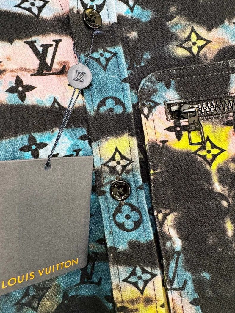 Louis Vuitton Louis Vuitton Camouflage Denim Jacket Size US XS / EU 42 / 0 - 3 Thumbnail