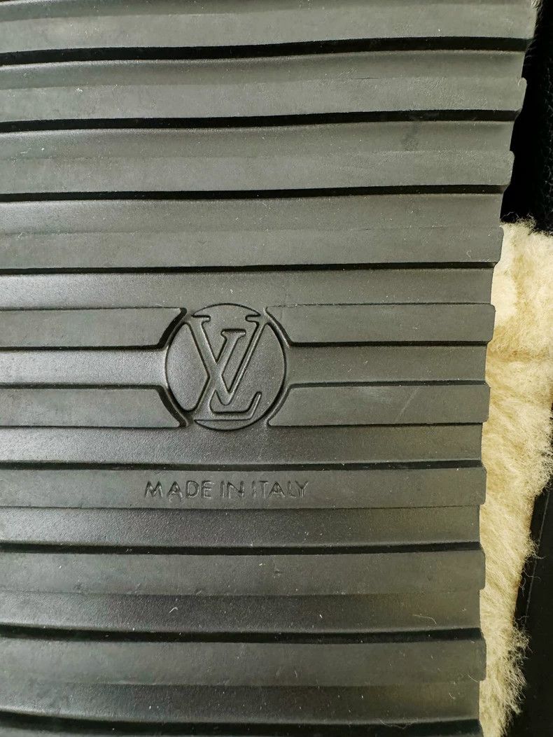 Louis Vuitton Louis Vuitton Black and Beige Slippers Size US 9 / EU 42 - 6 Thumbnail