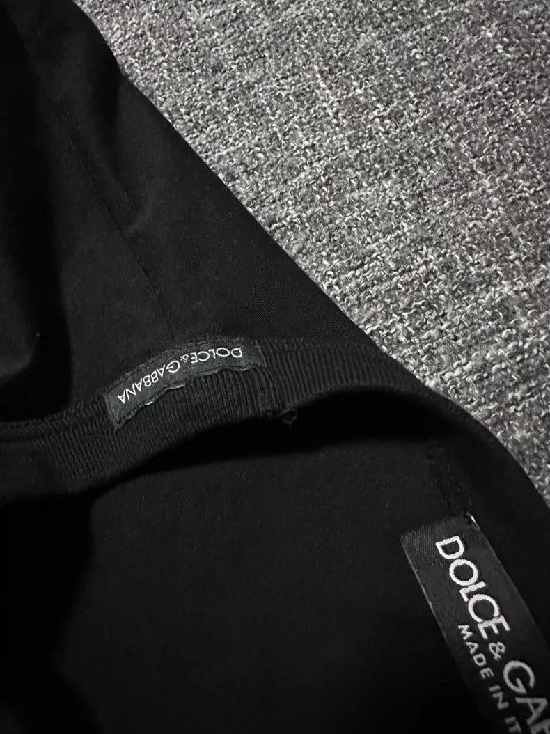 Dolce & Gabbana Dolce&Gabbana Black Short Sleeve T-Shirt Size US M / EU 48-50 / 2 - 5 Thumbnail