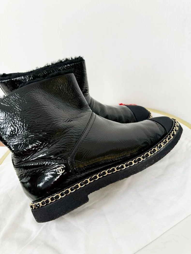 Chanel Chanel Chain Boots Size 42 Size US 10 / EU 43 - 2 Thumbnail