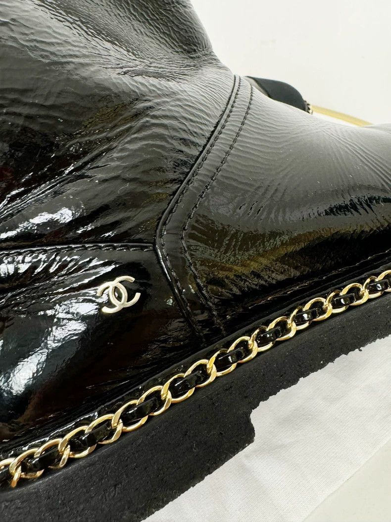Chanel Chanel Chain Boots Size 42 Size US 10 / EU 43 - 3 Thumbnail