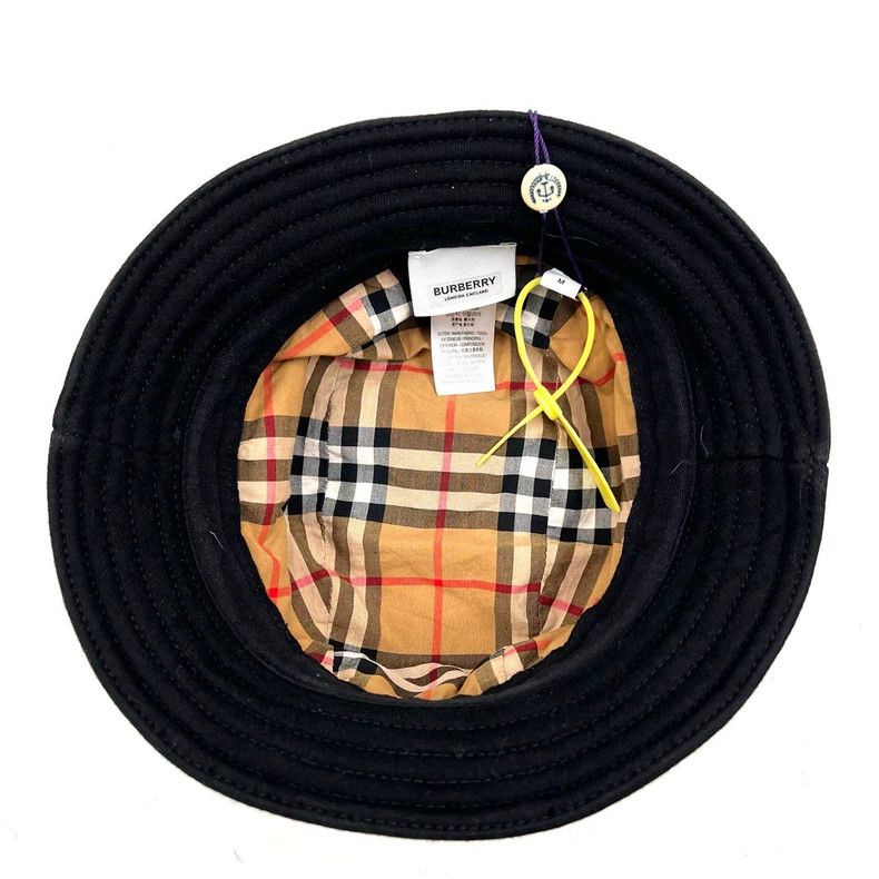 Burberry Burberry Black Logo Fisherman Hat Size ONE SIZE - 4 Thumbnail