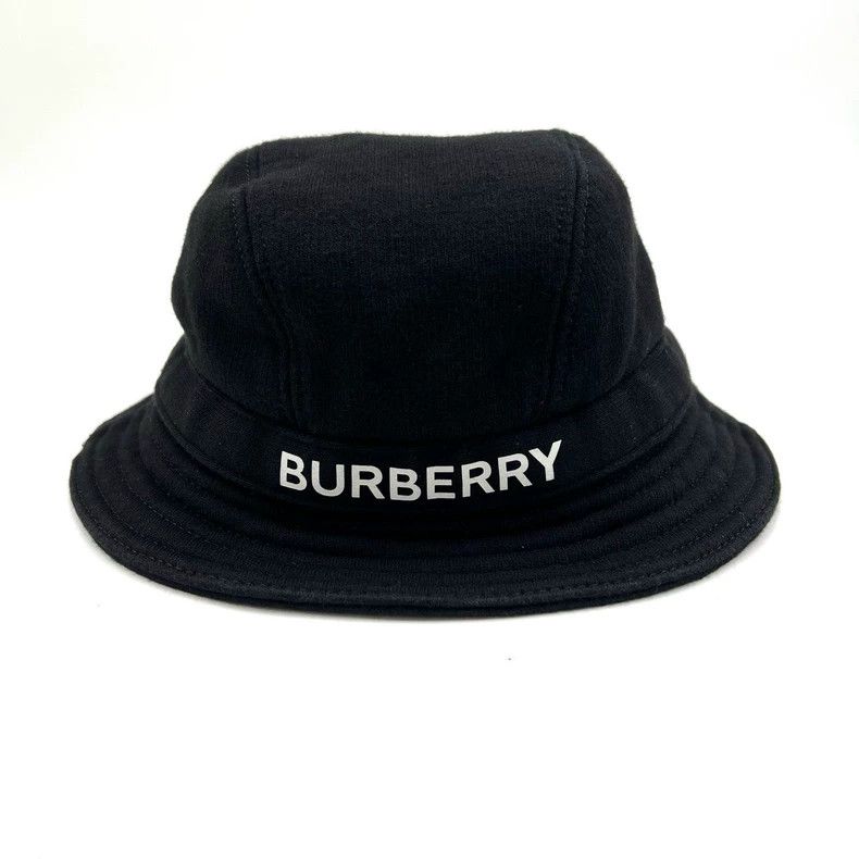 Burberry Burberry Black Logo Fisherman Hat Size ONE SIZE - 3 Thumbnail