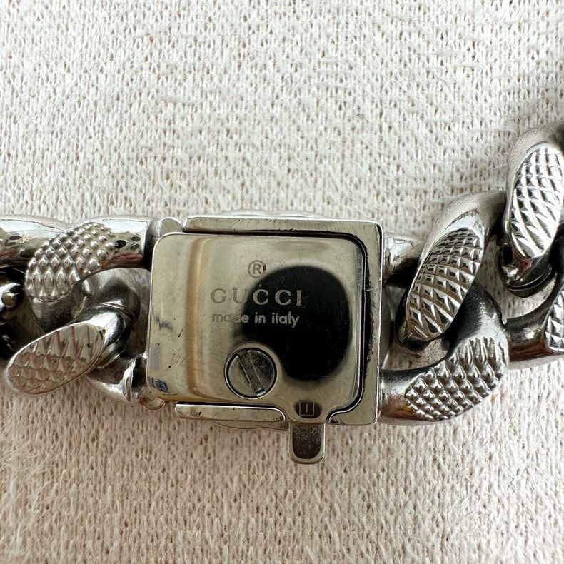 Gucci Gucci Silver Double G Interlocking Bracelet Size ONE SIZE - 3 Thumbnail