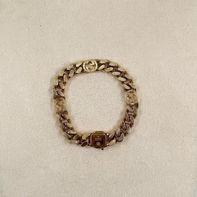 Gucci Gucci Double G Gold Chain Bracelet Size ONE SIZE - 2 Thumbnail