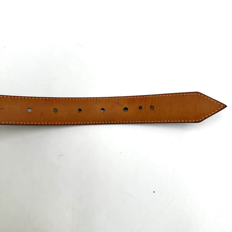 Louis Vuitton Louis Vuitton Brown Monogram Gold Buckle Belt Size ONE SIZE - 5 Thumbnail