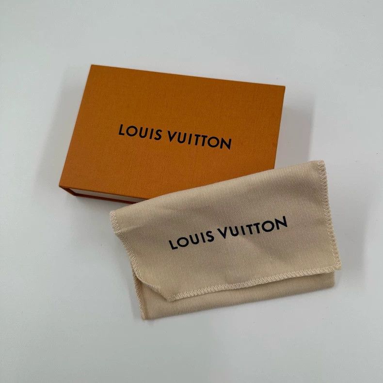 Louis Vuitton Gold Circle Logo Necklace