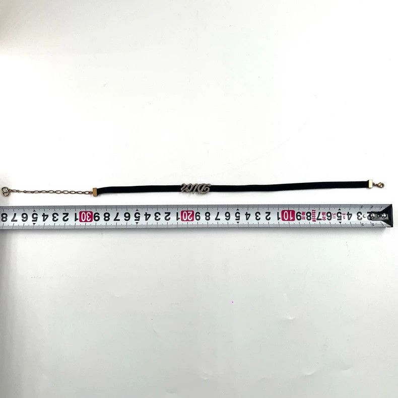 Dior Dior Black Velvet Choker Necklace Size ONE SIZE - 5 Thumbnail