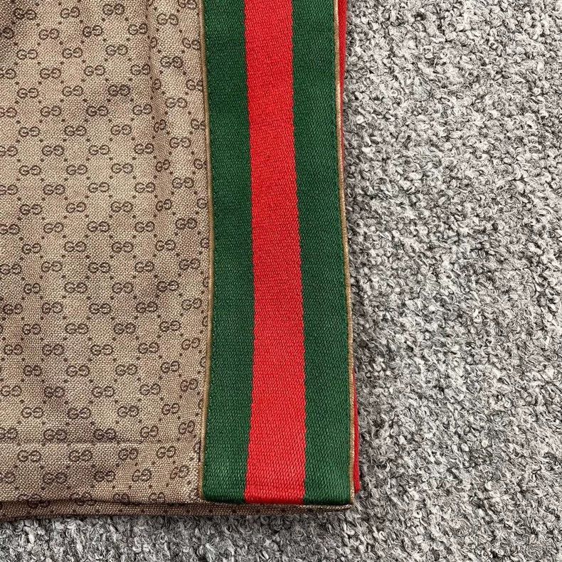 Gucci Gucci Logo Red Green Striped Shorts Size US 26 / EU 42 - 5 Thumbnail