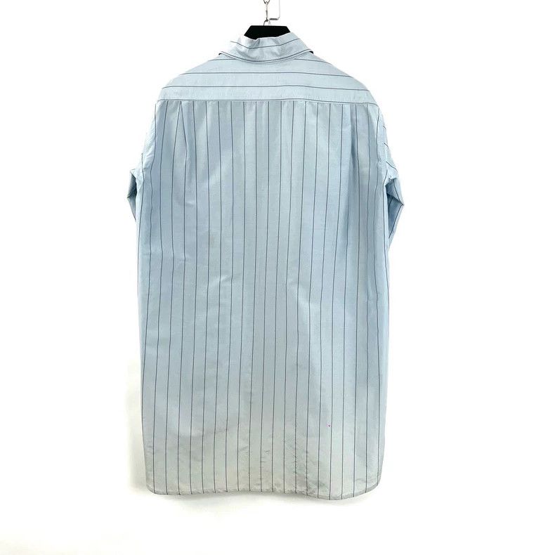 Celine Celine Long Sleeve Striped Shirt in Blue Size US S / EU 44-46 / 1 - 2 Thumbnail