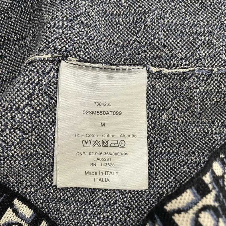 Dior Dior Printed Knitted Shirt Size M Size US M / EU 48-50 / 2 - 3 Thumbnail