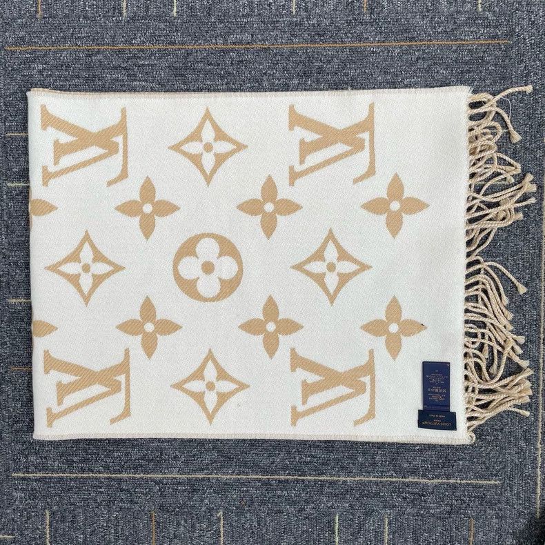 Louis Vuitton Louis Vuitton Double-Sided Logo Scarf Size ONE SIZE - 2 Thumbnail