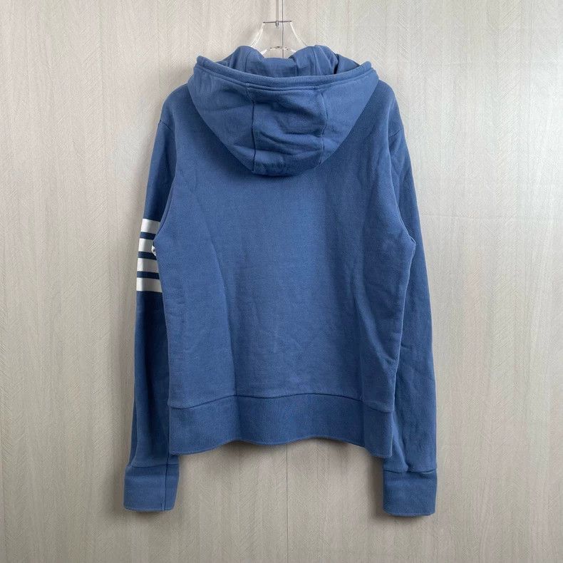 Thom Browne Thom Browne Blue Striped Hoodie Jacket Size US XS / EU 42 / 0 - 3 Thumbnail