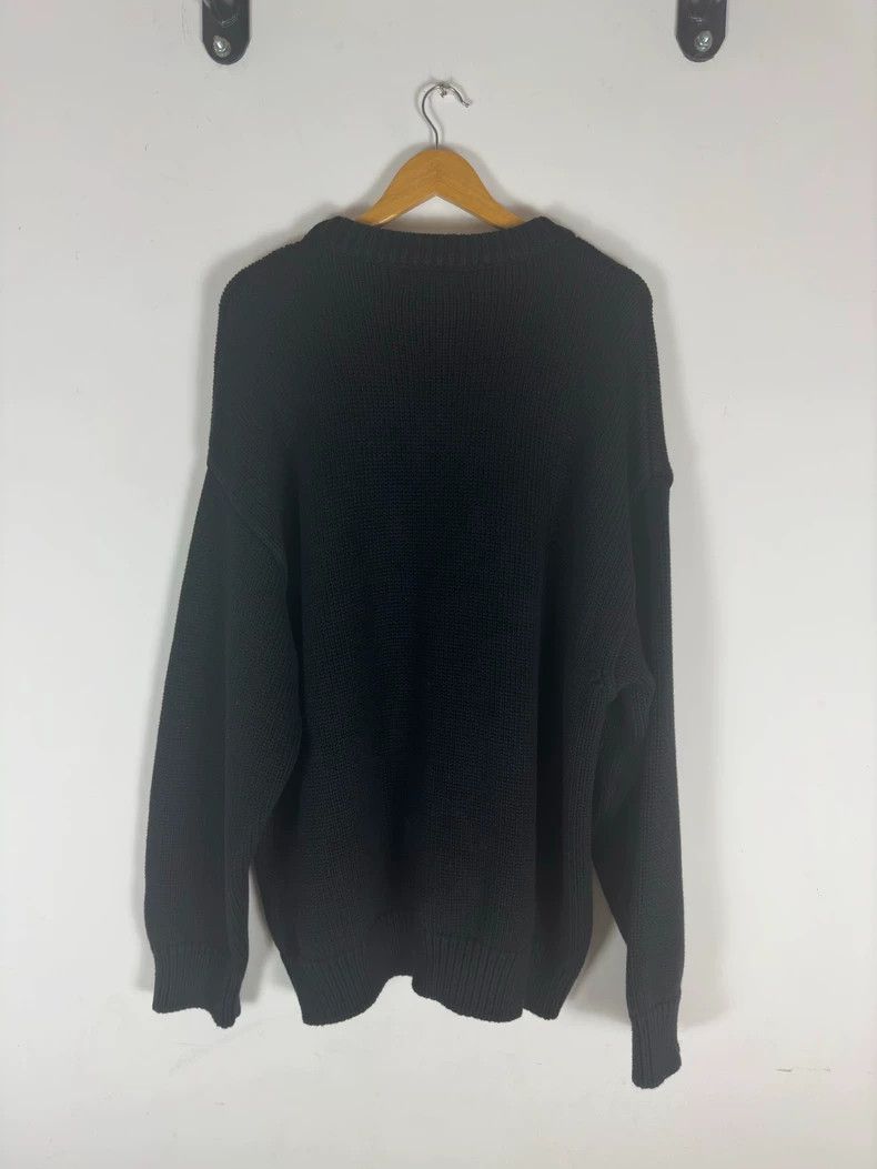 Balenciaga BALENCIAGA BB Laurels Black Knit Sweater Size US M / EU 48-50 / 2 - 2 Thumbnail