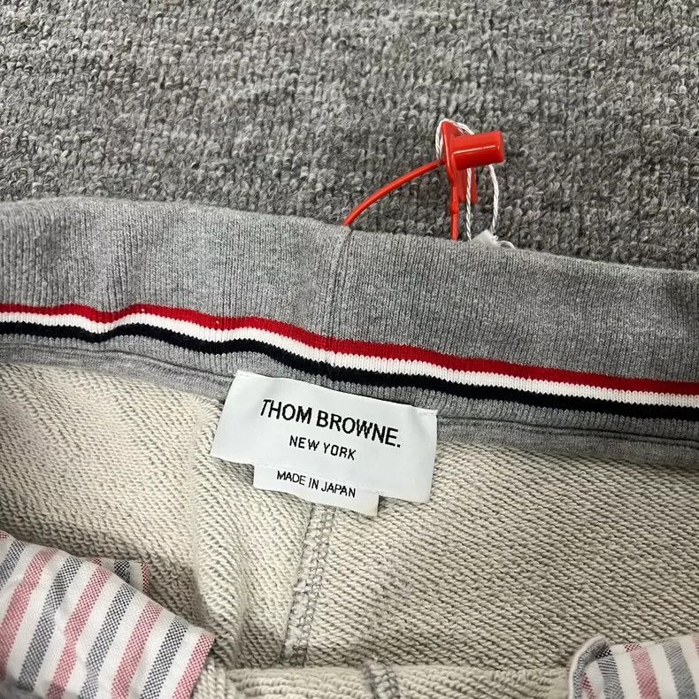 Thom Browne Thom Browne Classic Gray Sweatpants for Men Size US 36 / EU 52 - 6 Thumbnail