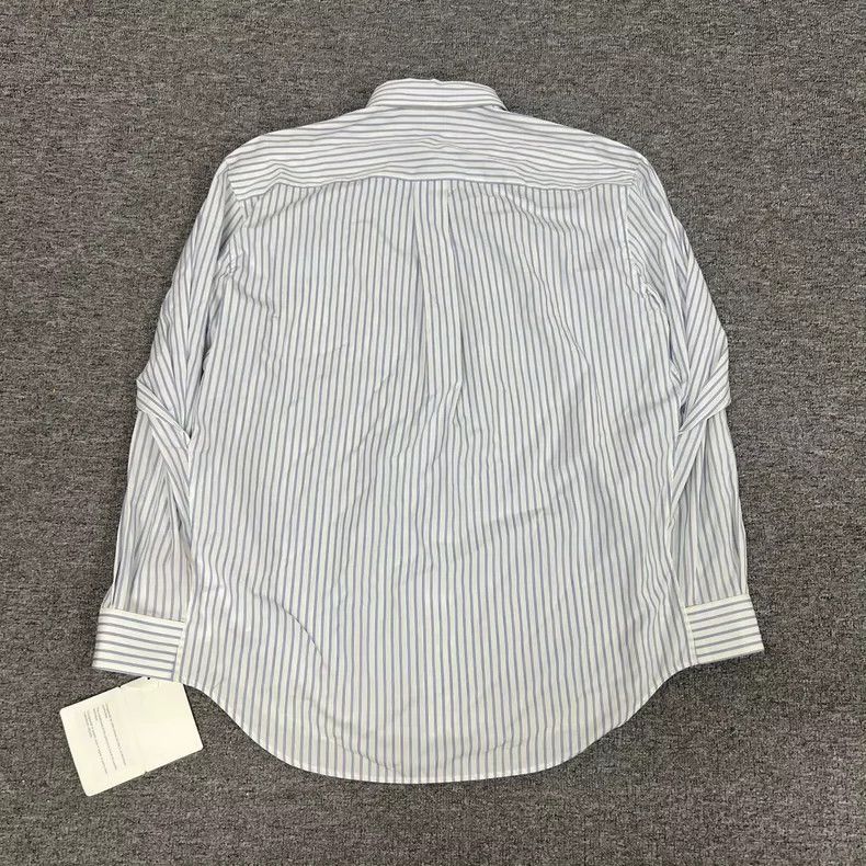 Balenciaga Balenciaga Striped Cape Shirt with Tags Size US S / EU 44-46 / 1 - 2 Thumbnail
