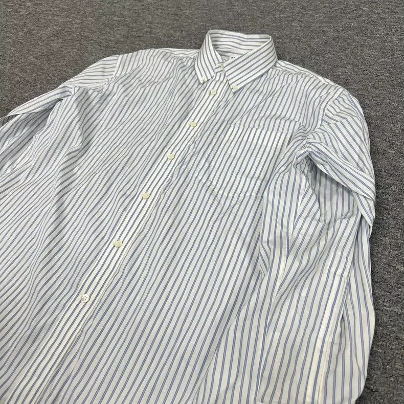 Balenciaga Balenciaga Striped Cape Shirt with Tags Size US S / EU 44-46 / 1 - 4 Thumbnail