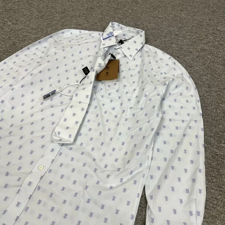Burberry Burberry Long Sleeve Shirt with Tags Size US L / EU 52-54 / 3 - 4 Thumbnail