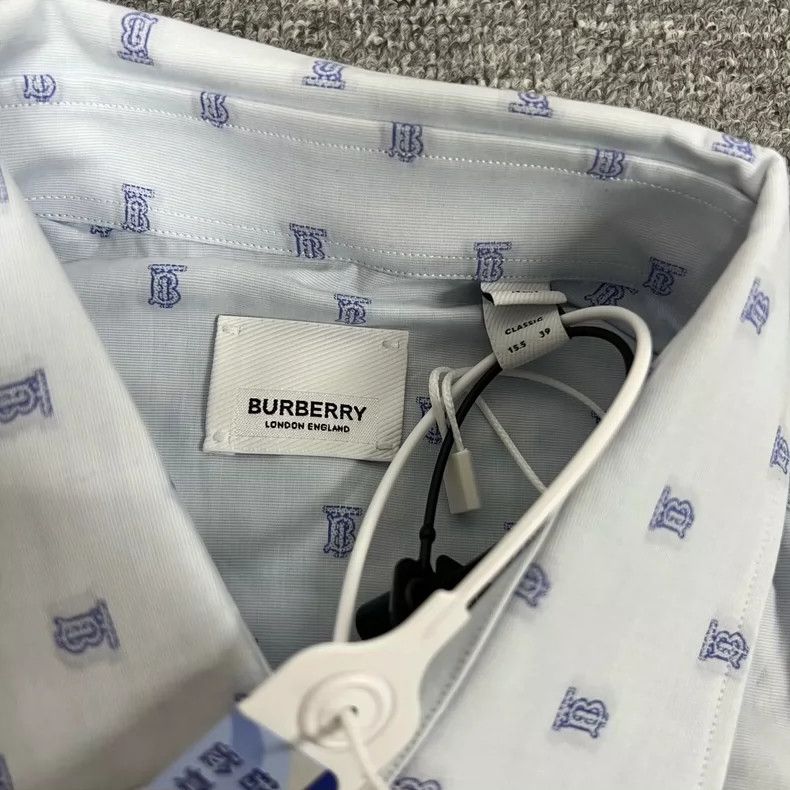 Burberry Burberry Long Sleeve Shirt with Tags Size US L / EU 52-54 / 3 - 6 Thumbnail