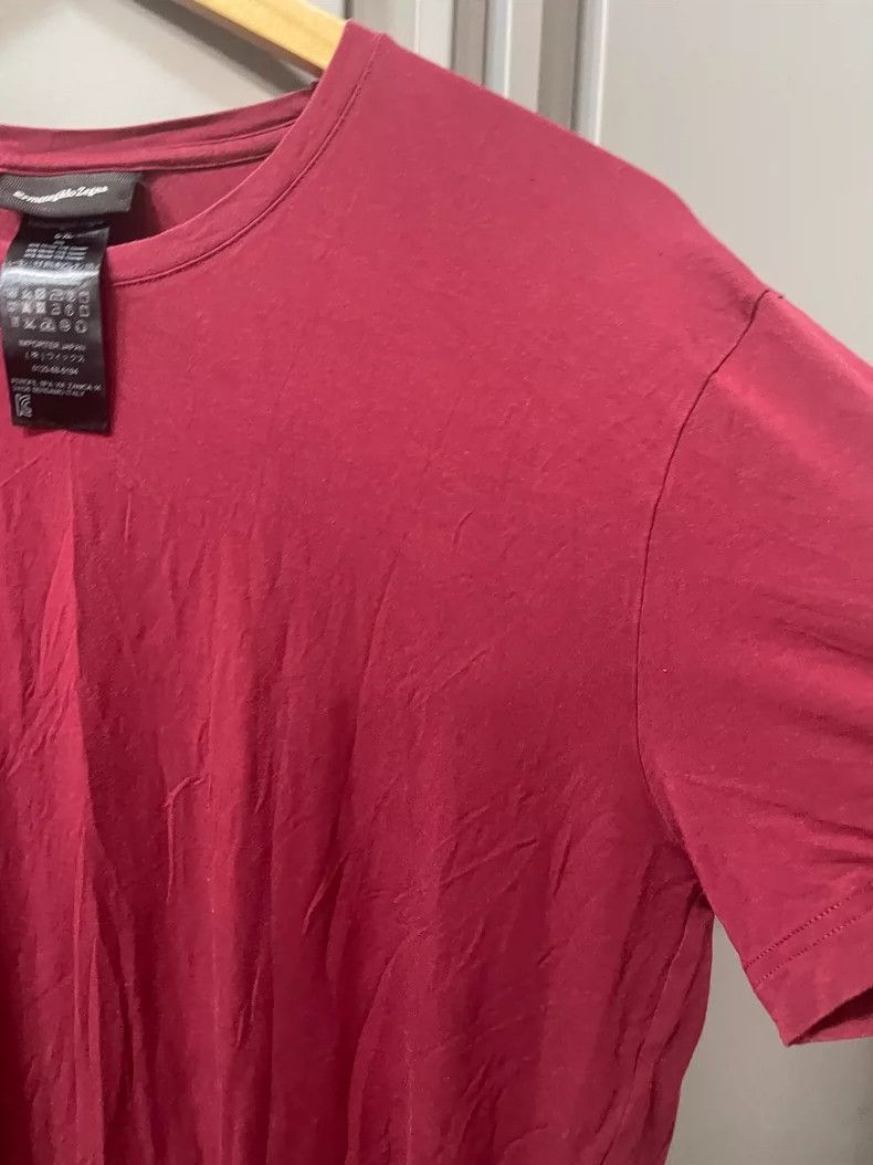 Ermenegildo Zegna Ermenegildo Zegna Red T-Shirt in Size XL Size US XL / EU 56 / 4 - 4 Thumbnail