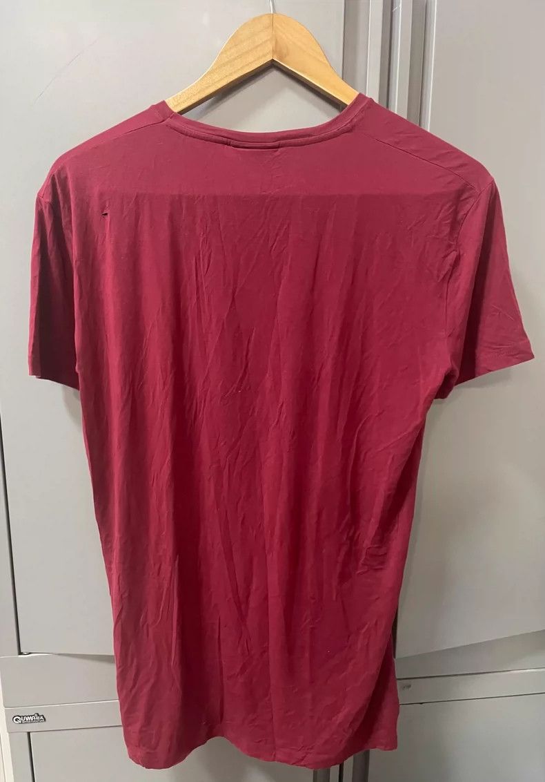 Ermenegildo Zegna Ermenegildo Zegna Red T-Shirt in Size XL Size US XL / EU 56 / 4 - 2 Thumbnail