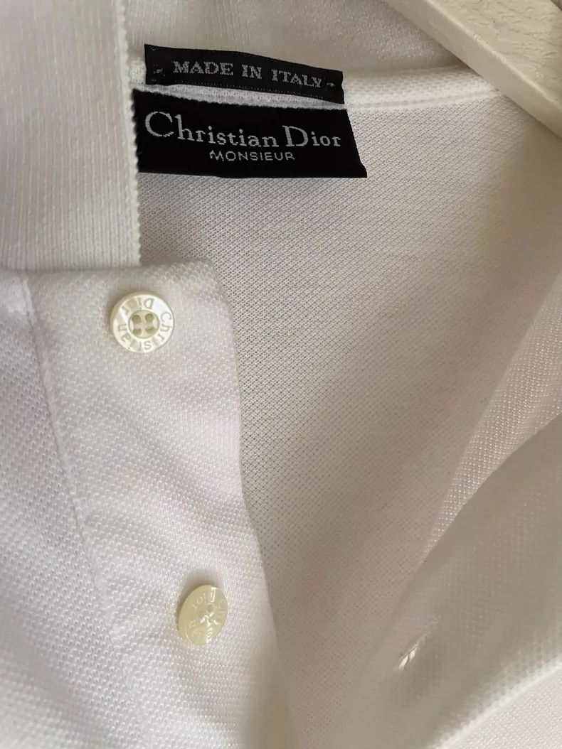 Dior Christian Dior Long Sleeve Polo Shirt M Size US M / EU 48-50 / 2 - 5 Thumbnail