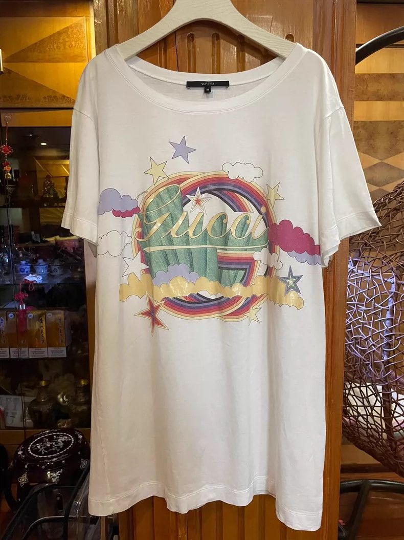 Gucci Gucci Colorful Short Sleeve T-Shirt M Size Size US M / EU 48-50 / 2 - 3 Thumbnail