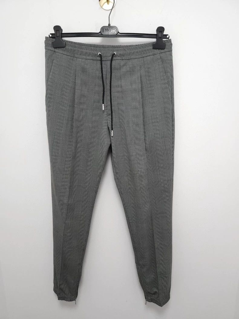 Dior Dior Gray Wool Casual Pants Size US 42 / EU 58 - 2 Thumbnail