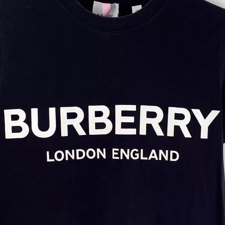Burberry Burberry Black Logo Cotton Crew Neck T-shirt Size US M / EU 48-50 / 2 - 4 Thumbnail