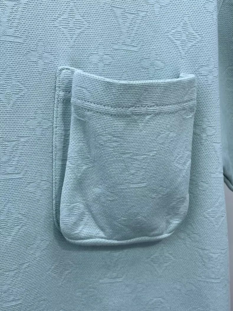 Louis Vuitton Mint Green 3D Pocket Printed Short Sleeve T-shirt Size US M / EU 48-50 / 2 - 3 Thumbnail