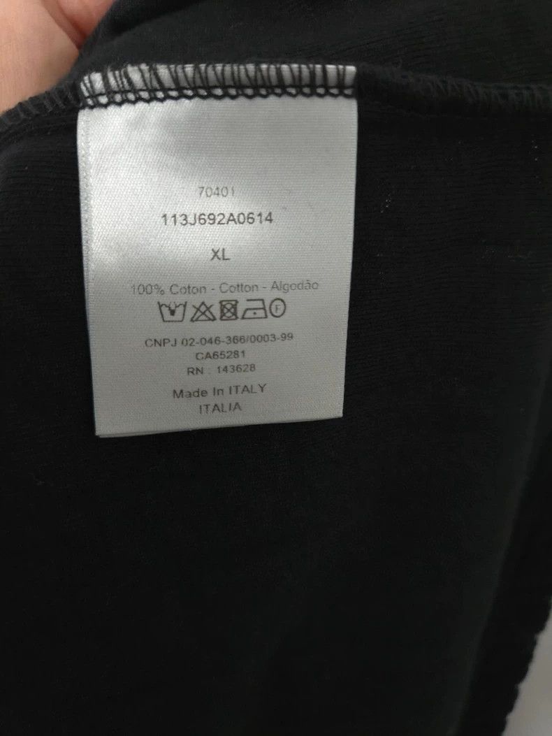 Dior DIOR Black Short Sleeve T-Shirt Size US XXL / EU 58 / 5 - 6 Thumbnail