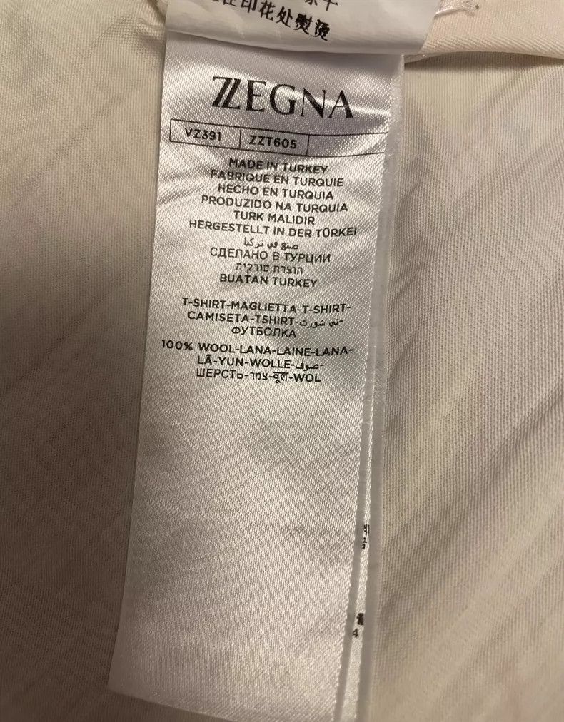 Ermenegildo Zegna ZEGNA Techmerino Washable Wool T-Shirt Size US S / EU 44-46 / 1 - 8 Thumbnail
