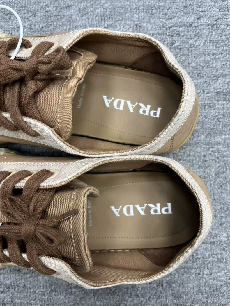 Prada Prada Brown Sneakers Size 9 Without Box Size US 9 / EU 42 - 7 Thumbnail