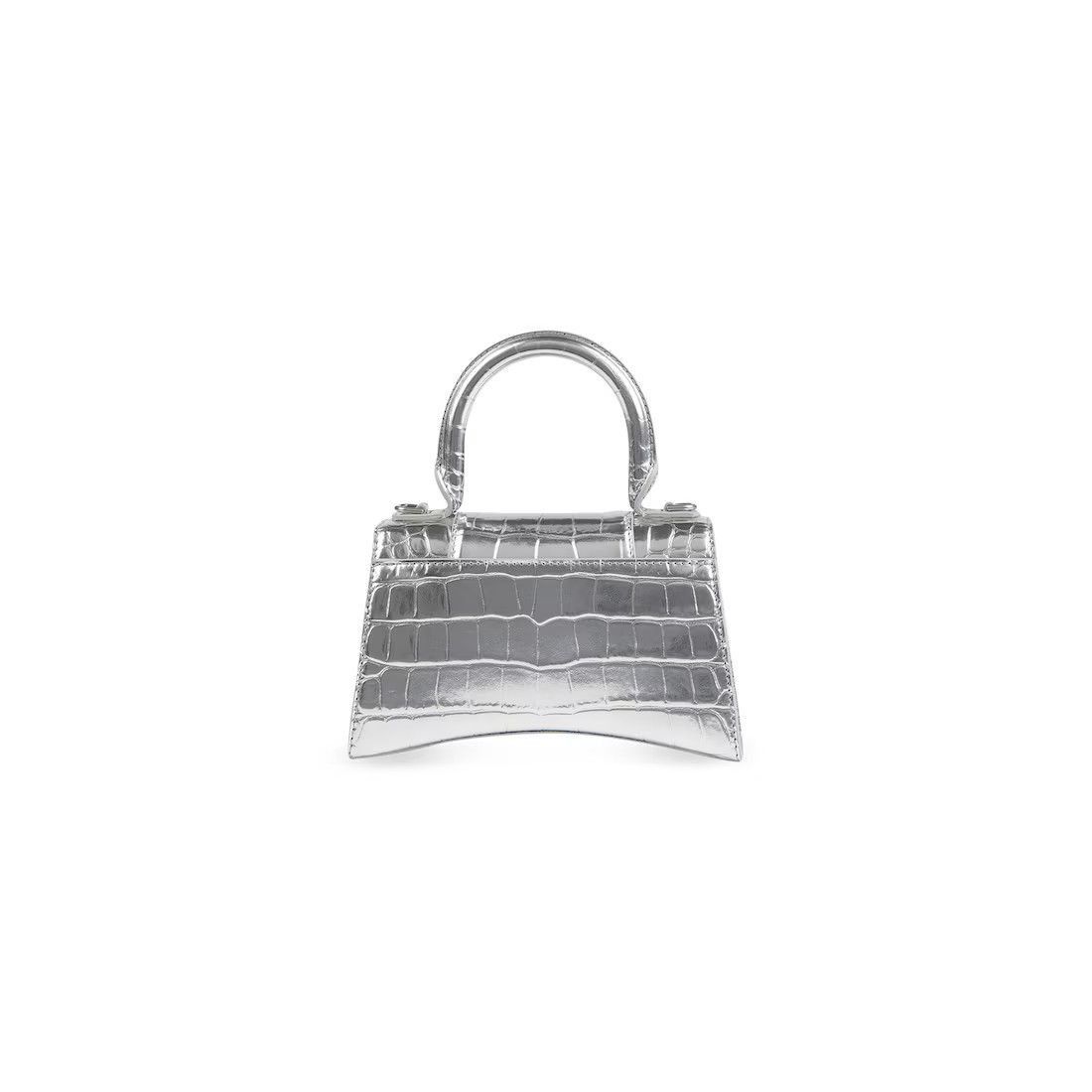 Balenciaga Hourglass XS Hand bag Metallized Size ONE SIZE - 2 Thumbnail