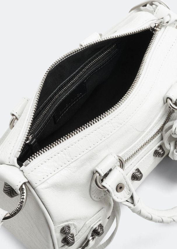 Balenciaga Le Cagole mini duffle bag in white Size ONE SIZE - 4 Thumbnail