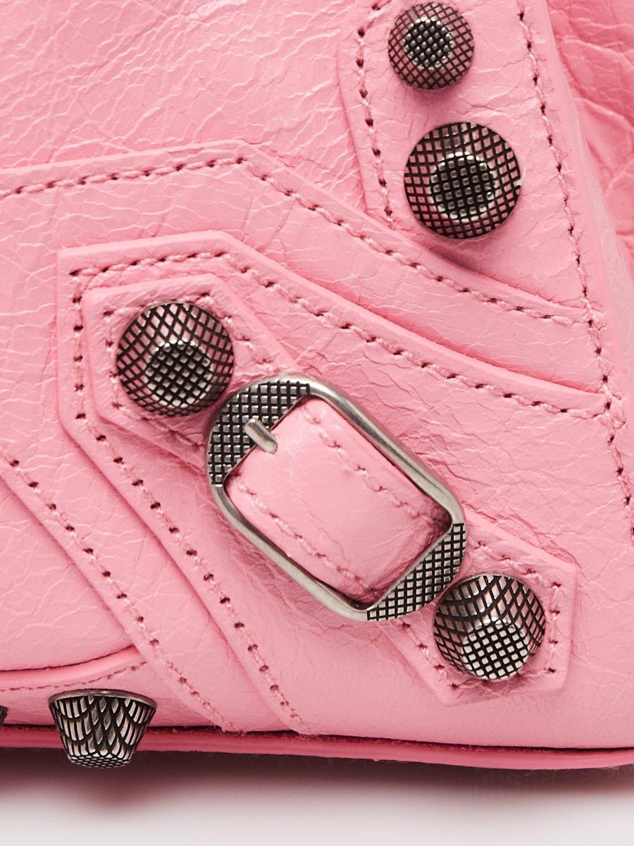 Balenciaga Neo Cagole top-handle bag in pink Size ONE SIZE - 4 Thumbnail
