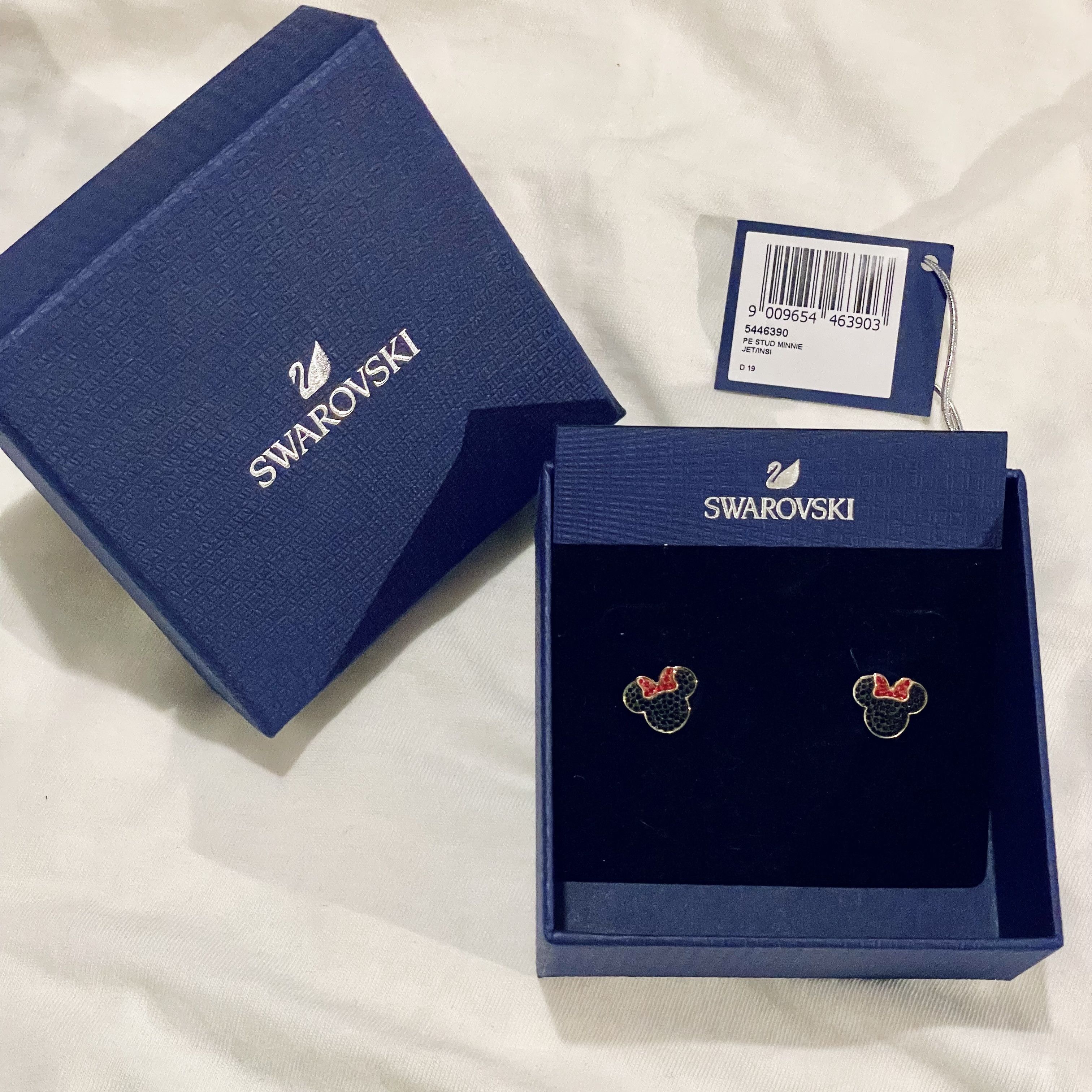 Swarovski Swarovski PE Stud Minnie Earrings Size ONE SIZE - 4 Thumbnail