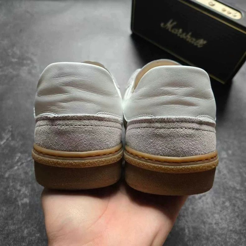 Acne Studios Acne Studios Gray White Leather Sneakers Size 43 Size US 10 / EU 43 - 6 Thumbnail