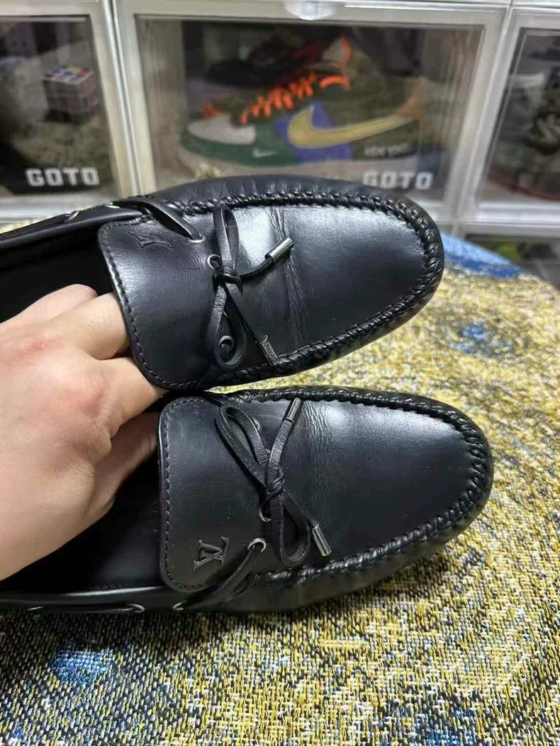 Louis Vuitton LV Leather Shoes Size 10 Without Box Size US 10 / EU 43 - 5 Thumbnail